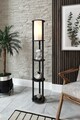 Lampadar, L'essentiel Maison, 666PTR1142, Negru