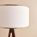 Lampadar, L'essentiel Maison, 780SGN3507, Alb/Maro