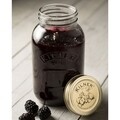 Borcan pentru depozitare cu capac, Kilner, Mateo, 1 L, sticla, transparent