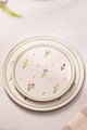 Set platouri servire desert (4 Pieces), L'essentiel Maison, 127RKL1607, Alb/Verde