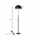Lampadar, L'essentiel Maison, 780SGN4784, Negru