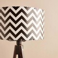Lampadar, L'essentiel Maison, 780SGN3510, Alb/Negru