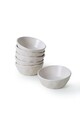 Set de boluri pentru aperitive (6 piese), L'essentiel Maison, 275KRM2428, Antibacterian, Alb