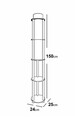Lampadar, L'essentiel Maison, 666PTR1114, Maro