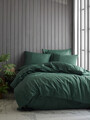 Lenjerie de pat dubla, L'essentiel Maison, Hexa, Verde