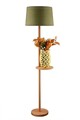 Lampadar, L'essentiel Maison, 433NUV1520, Verde / Stejar