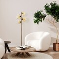 Lampadar, L'essentiel Maison, 521SHN3661, Galben / Aur