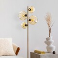 Lampadar, L'essentiel Maison, 521SHN3661, Galben / Aur