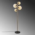 Lampadar, L'essentiel Maison, 521SHN3661, Galben / Aur