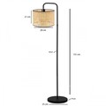 Lampadar, L'essentiel Maison, 780SGN3551, Crem/Negru