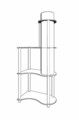 Lampadar, L'essentiel Maison, 666PTR1112, Maro