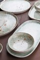 Set de mic dejun (29 Pieces), L'essentiel Maison, 335RTN1210, Oval de măslin: (2 bucăți), Multicolor