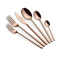 Set tacamuri (36 Pieces), L'essentiel Maison, 645DRM1227, Lingură de masă: 21,3 cm (6 bucăți), Auriu roz