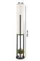 Lampadar, L'essentiel Maison, 390FLH2284, Negru