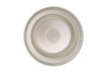 Serviciu de masa (12 Pieces), L'essentiel Maison, 430KSV8964, Bol: 14 x 14 x 4,5 cm (4 bucăți), Gri/Alb