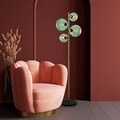Lampadar, L'essentiel Maison, 521SHN3662, Mentă / Aur