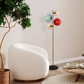 Lampadar, L'essentiel Maison, 521SHN3663, Multicolor / Auriu