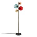 Lampadar, L'essentiel Maison, 521SHN3663, Multicolor / Auriu