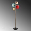 Lampadar, L'essentiel Maison, 521SHN3663, Multicolor / Auriu