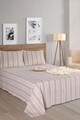 Set de pat pentru o persoana (cearceaf cu elastic si perna) 2 piese, L'essentiel Maison, Soft Line, Bej