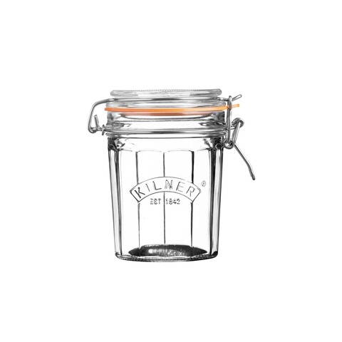 Borcan cu capac, Kilner, Vintage, 0.45 L, sticla, transparent