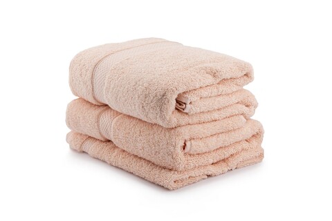 Set prosoape (3 Pieces), L'essentiel Maison, Colorat, Roz somon