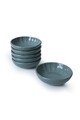 Set boluri pentru aperitive (6 Pieces), L'essentiel Maison, 275KRM2422, Antibacterian, Albastru
