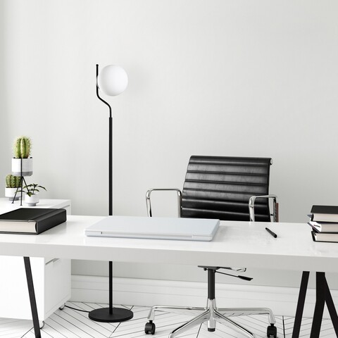 Lampadar, L'essentiel Maison, 521SHN2258, Negru