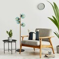 Lampadar, L'essentiel Maison, 521SHN3647, Albastru / Auriu