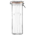 Borcan cu capac, Kilner, Vintage, 2.2 L, sticla, transparent