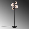 Lampadar, L'essentiel Maison, 521SHN3654, Roz/Negru