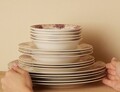 Serviciu de masa (53 Pieces), L'essentiel Maison, 216KRC1275, Farfurie: 20,2 x 20,2 x 3,2 cm (12 bucăți), Multicolor