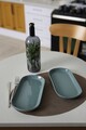 Set platouri servire (2 Pieces), L'essentiel Maison, 275KRM2313, Antibacterian, Verde