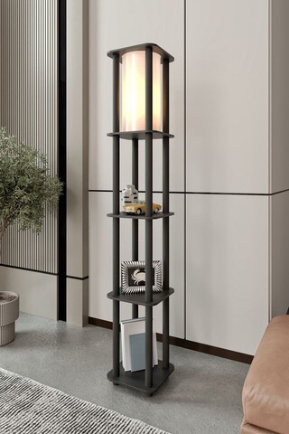 Lampadar, L'essentiel Maison, 666PTR1160, Negru