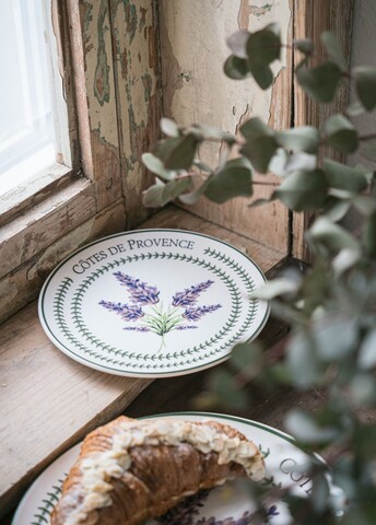 Set farfurii din ceramică pentru desert (6 bucăți), L'essentiel Maison, 280TMA2224, Lila