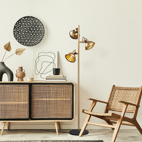 Lampadar, L'essentiel Maison, 521SHN1535, Auriu