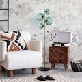 Lampadar, L'essentiel Maison, 521SHN3659, Albastru / Auriu