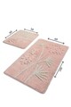 Set covorase de baie (2 Pieces), L'essentiel Maison, Orhidee, Multicolor