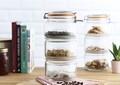 Kilner 3 db Befőttesüveg fedővel, Alegria, üveg, átlátszó