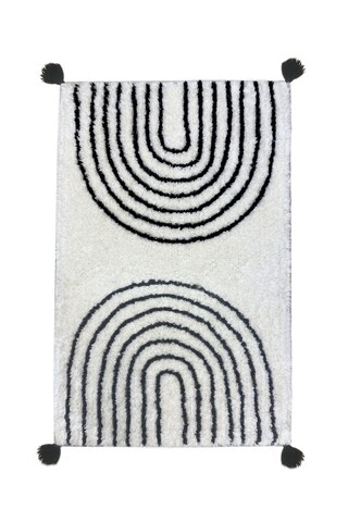 Covoras de baie, L'essentiel Maison, Clara, 60x100 cm, Ecru