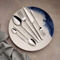 Set tacamuri (36 Pieces), L'essentiel Maison, 645DRM1243, Furculiță de masă: 21 x 2,5 cm (6 bucăți), Argintiu