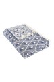 Plapumă simplă din muselină, L'essentiel Maison, Piramit, Albastru navy