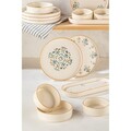 Set de mic dejun (14 Pieces), L'essentiel Maison, 964FRM5311, Platou: 25 x 11 x 3,5 cm (2 bucăți), Multicolor
