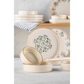 Set de mic dejun (14 Pieces), L'essentiel Maison, 964FRM5311, Platou: 25 x 11 x 3,5 cm (2 bucăți), Multicolor
