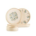 Set de mic dejun (14 Pieces), L'essentiel Maison, 964FRM5311, Platou: 25 x 11 x 3,5 cm (2 bucăți), Multicolor