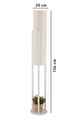 Lampadar, L'essentiel Maison, 390FLH2283, Alb