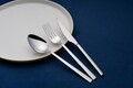 Set tacamuri (18 Pieces), L'essentiel Maison, 294HRO1118, Furculiță de masă: 21 x 2,5 cm (6 bucăți), Crom