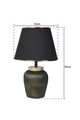 Lampa de masa, L'essentiel Maison, 687HMY2154, Negru