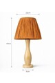 Lampa de masa, L'essentiel Maison, 687HMY2559, Crem