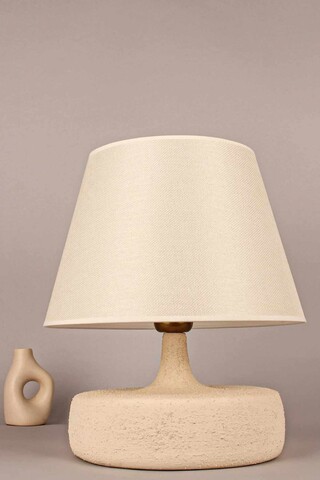 Lampa de masa, L'essentiel Maison, 687HMY2540, Crem